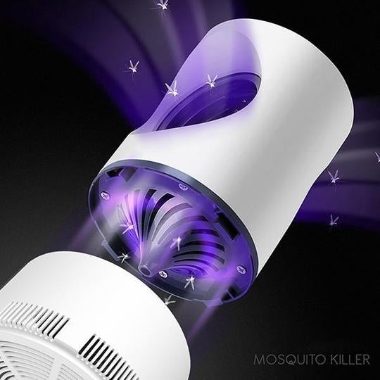 Modern Silent LED Mosquito Killer in white color Silent LED Mosquito Killer – Eco-Friendly & Noise-Free Insect Trap