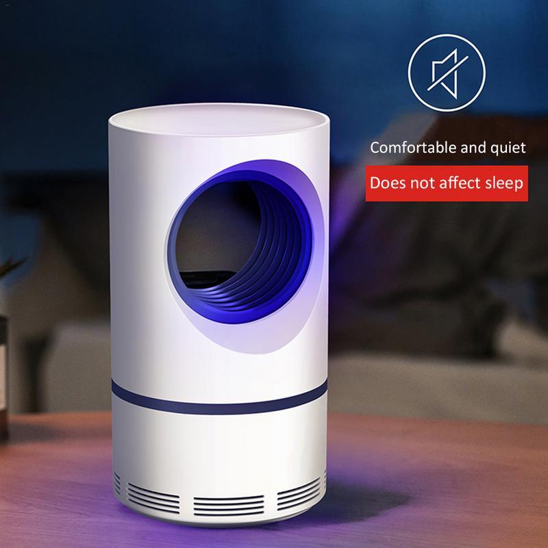 Compact Silent LED Mosquito Killer with protective grid Silent LED Mosquito Killer – Eco-Friendly & Noise-Free Insect Trap