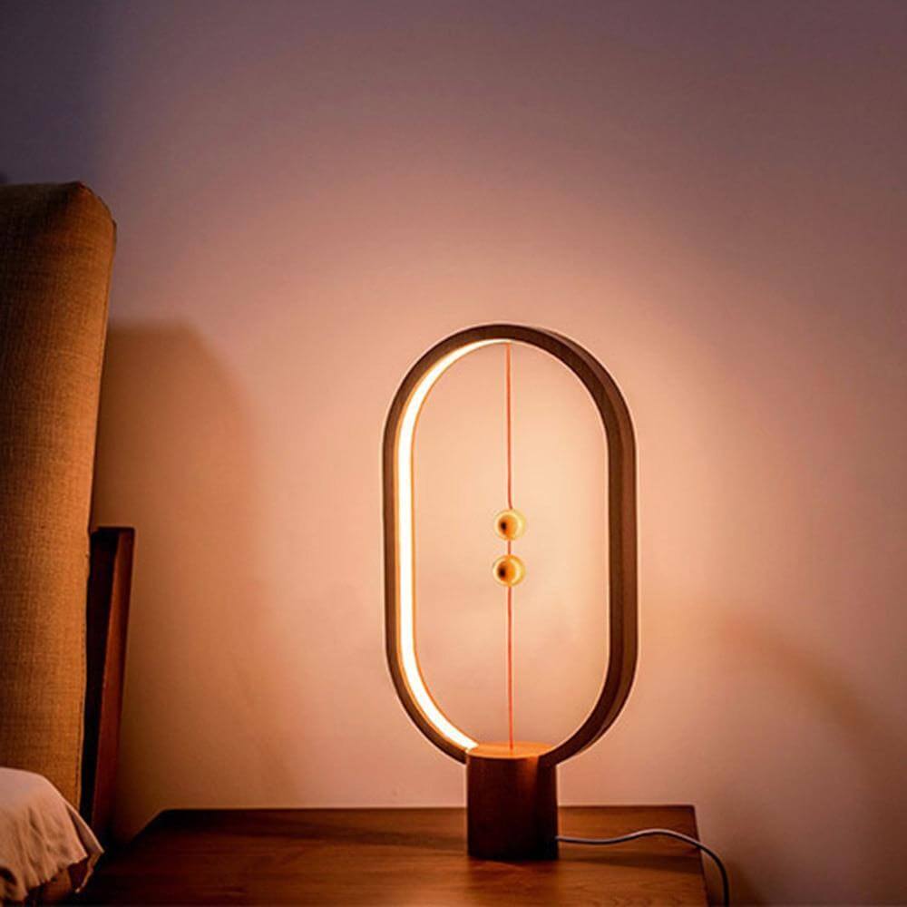 Compact LED Magnetic Table Lamp for bedside use