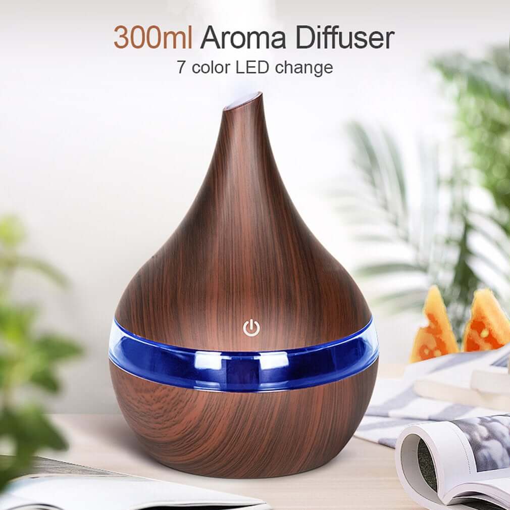 Close-up of USB Aromatherapy Humidifier in use USB Aromatherapy Humidifier