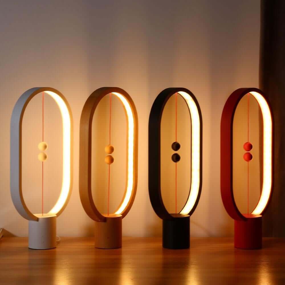 LED Magnetic Table Lamp showing magnetic base attachment