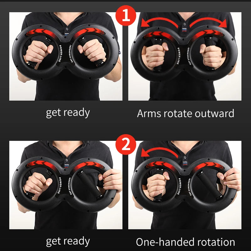 Forearm grip trainer for fitness and strength