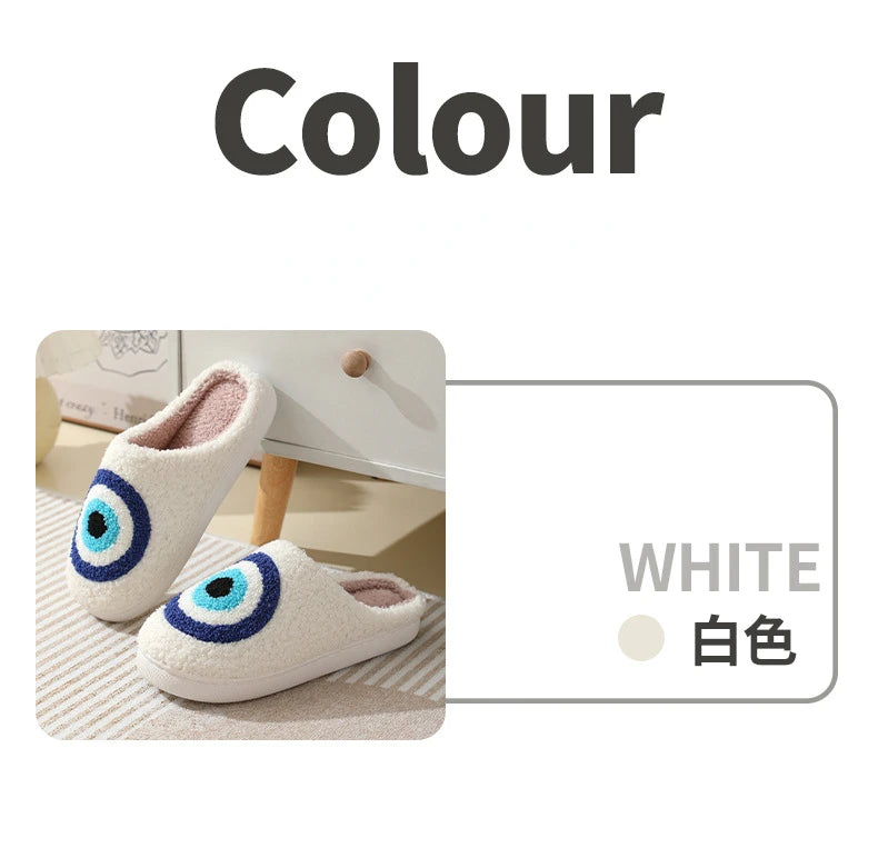 Comfy Ghost Face slippers with anti-slip grip for home wear