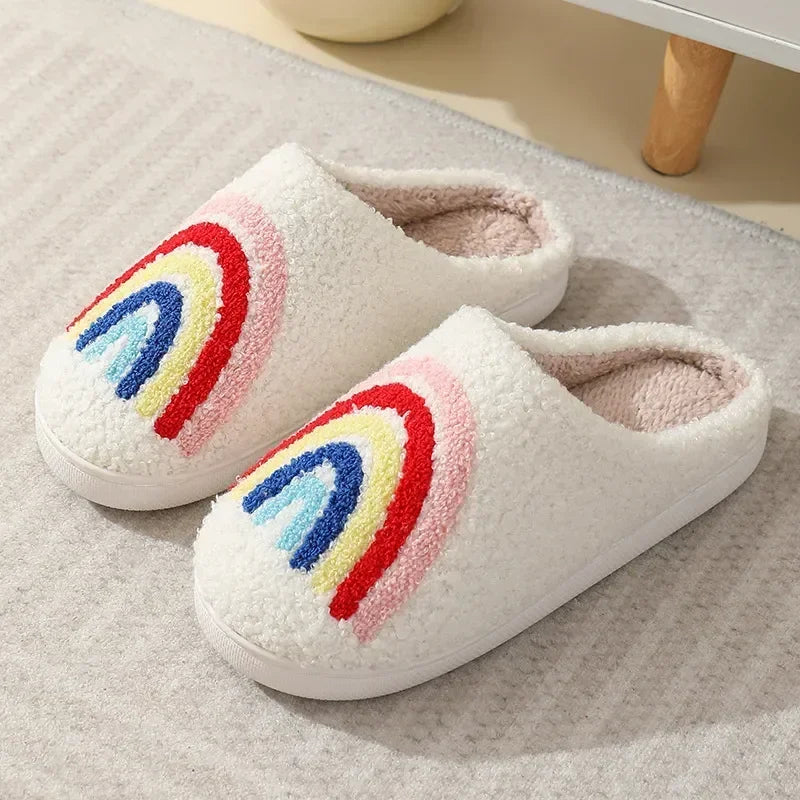 Ghost Face slippers for unisex winter indoor use