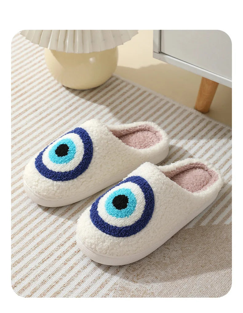 Warm indoor winter slippers for men and women, unique design