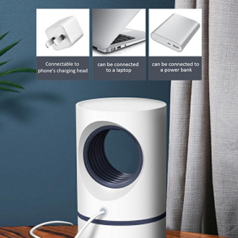 USB-powered Silent LED Mosquito Killer in kitchen