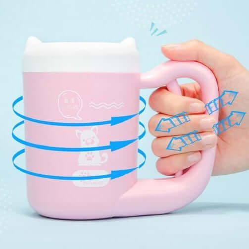 Easy-to-use Portable Dog Paw Cleaner for quick paw washing on-the-go