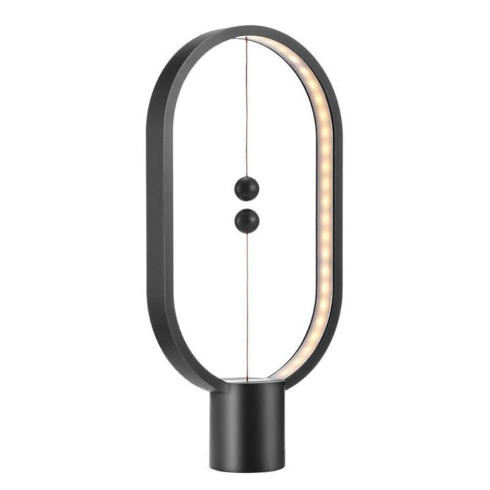 Close-up of LED Magnetic Table Lamp base and magnetic feature