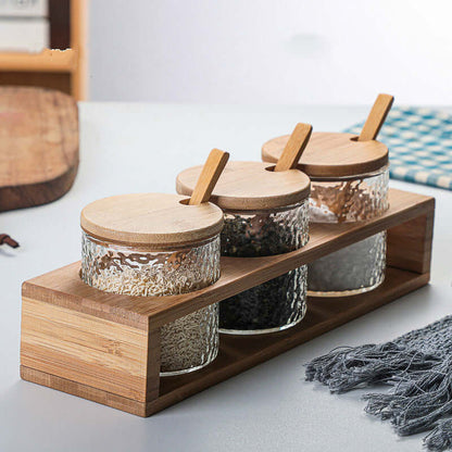 Home kitchen salt pot seasoning bottle - All Niche Drop