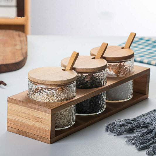 Home kitchen salt pot seasoning bottle - All Niche Drop