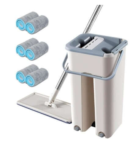 Home Kitchen Wooden Floor Lazy Mop - All Niche Drop