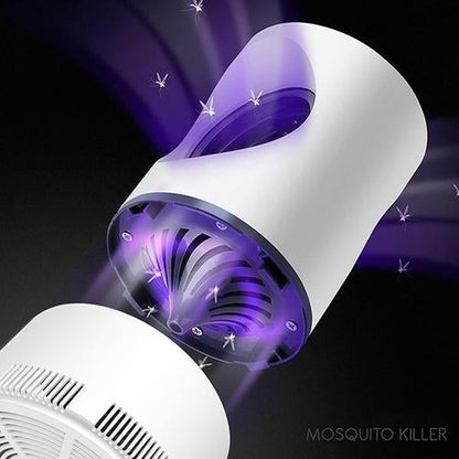 Modern Silent LED Mosquito Killer in white color Silent LED Mosquito Killer – Eco-Friendly & Noise-Free Insect Trap