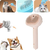 3 in 1 Steam Spray Rotatable Pet Comb 14:10#green paw 10 $ All Niche Drop All Niche Drop