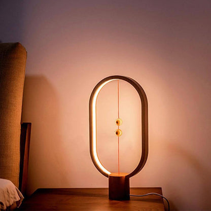 Compact LED Magnetic Table Lamp for bedside use