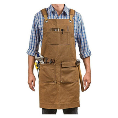 Home Kitchen Gardening Woodworking Canvas Apron - All Niche Drop