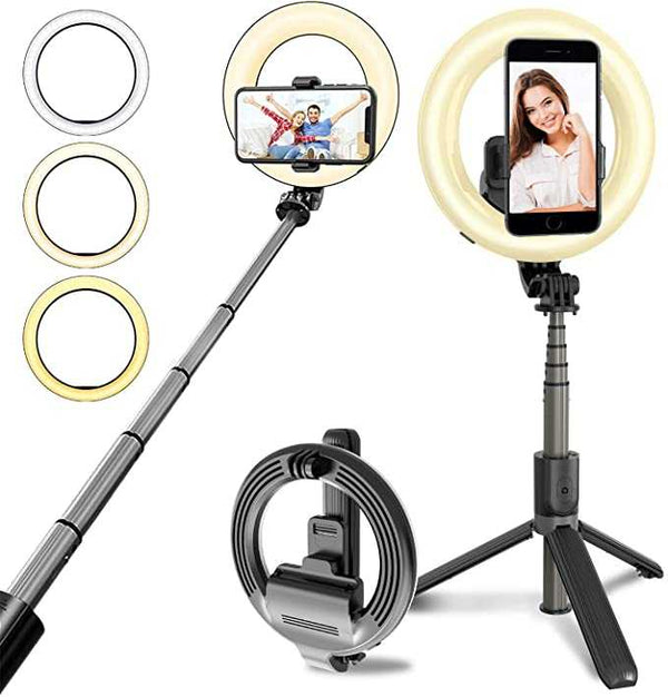 4-in-1 Wireless Selfie Stick Tripod with Ring Light 45371_1QGAAML 43 $ Gadgets & Electronics Gadget-3 All Niche Drop