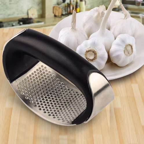 Stainless Steel Garlic Press