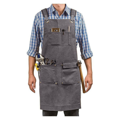 Home Kitchen Gardening Woodworking Canvas Apron - All Niche Drop