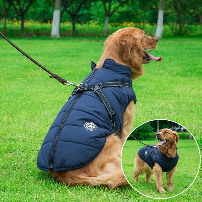 Waterproof dog jacket