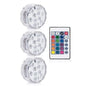 LED Remote Controlled RGB Submersible Lights - All Niche Drop