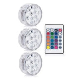 LED Remote Controlled RGB Submersible Lights - All Niche Drop