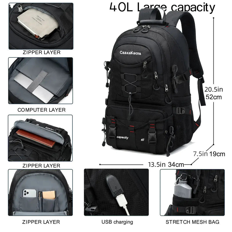 Exclusive Waterproof Travel Backpack - All Niche Drop