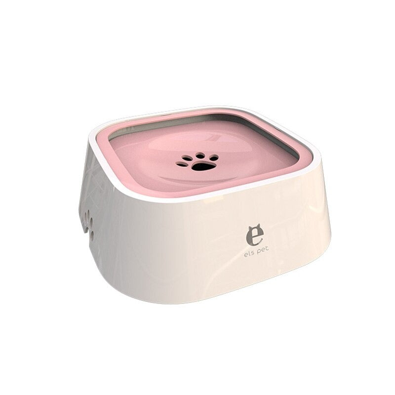 Nonspill pet water bowl