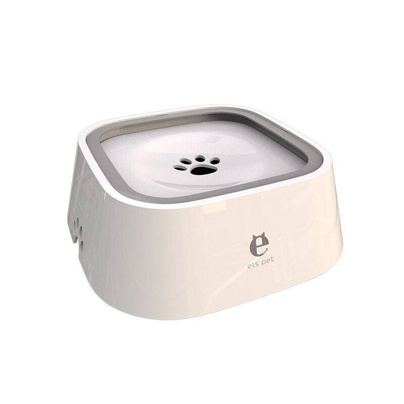 Nonspill pet water bowl