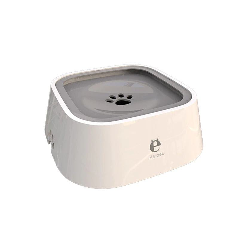 Nonspill pet water bowl