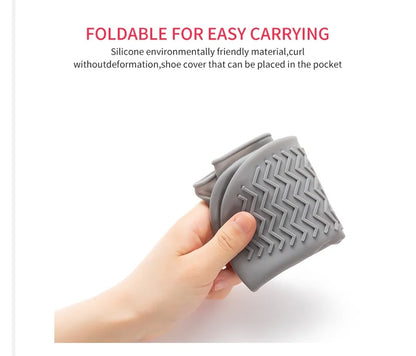 Waterproof Silicone Shoe Covers – Unisex Reusable Rain Protectors - All Niche Drop