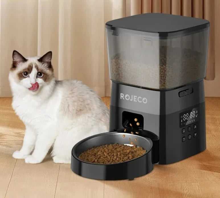 Automatic Pet Feeder Dispenser For Pet 14:691#White With US Plug;151:200007234 89 $ All Niche Drop All Niche Drop