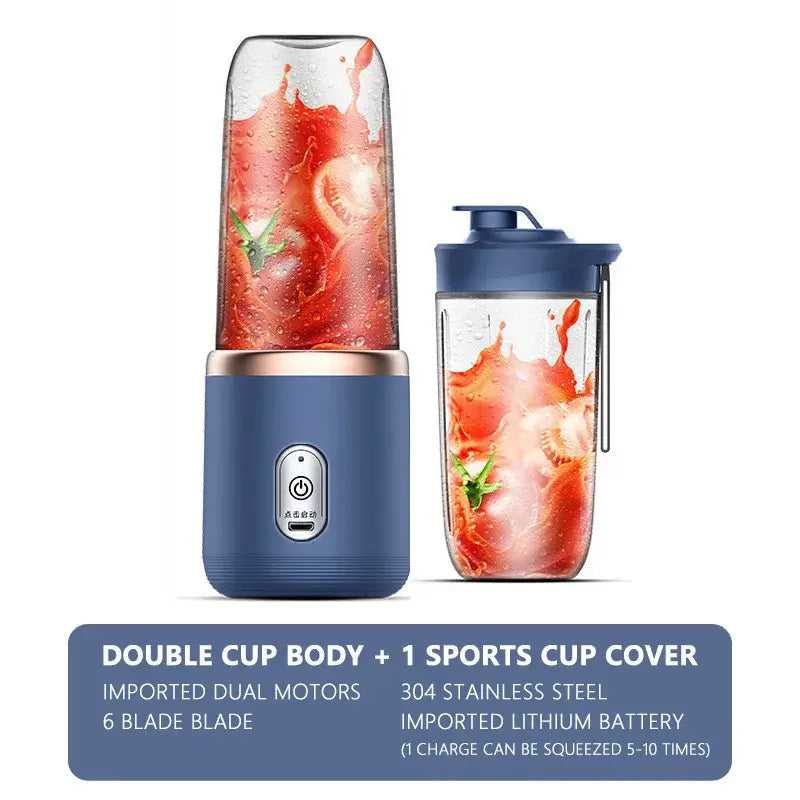 Double Cup Body With Cup Cover Juicer Blender 1551217_WYPXSSJ 32 $ Home & Kitchen All Niche Drop All Niche Drop