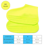 Waterproof Silicone Shoe Covers – Unisex Reusable Rain Protectors - All Niche Drop