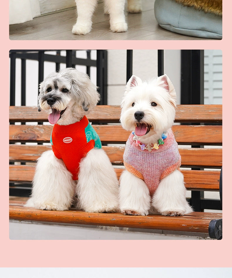 Medium Dog Christmas Coat - Touchdog Winter Vest