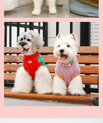 Medium Dog Christmas Coat - Touchdog Winter Vest