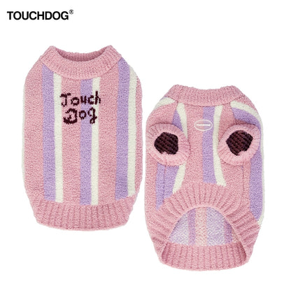 Warm Medium Dog Vest - Touchdog Winter Pet Sweater