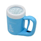 Portable Dog Paw Cleaner in blue, designed for easy and gentle paw cleaning anytime, anywhere.