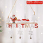 Festive Wooden Santa Gnome ornament for Christmas 2024-2025
