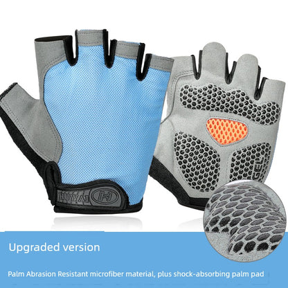 Anti-cocoon gym gloves for pull-ups and crossfit workouts