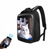 LED Luminous Display 64 x 64 dots Pixel Backpack - All Niche Drop