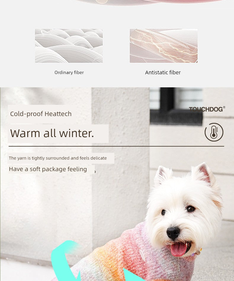 Christmas 2024 Dog Sweater - Warm Cold Weather Coat