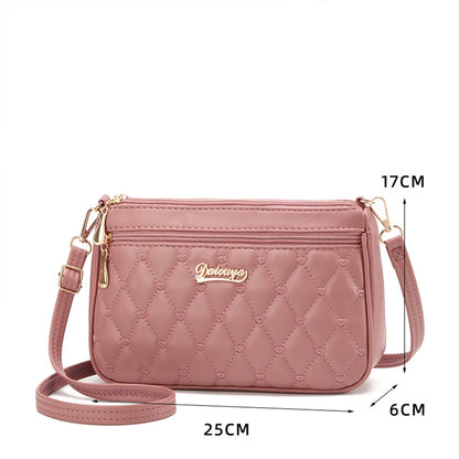 Women's Embroidery Messenger Bag – Stylish Handbag with Hairball Accent for Everyday Use. - All Niche Drop