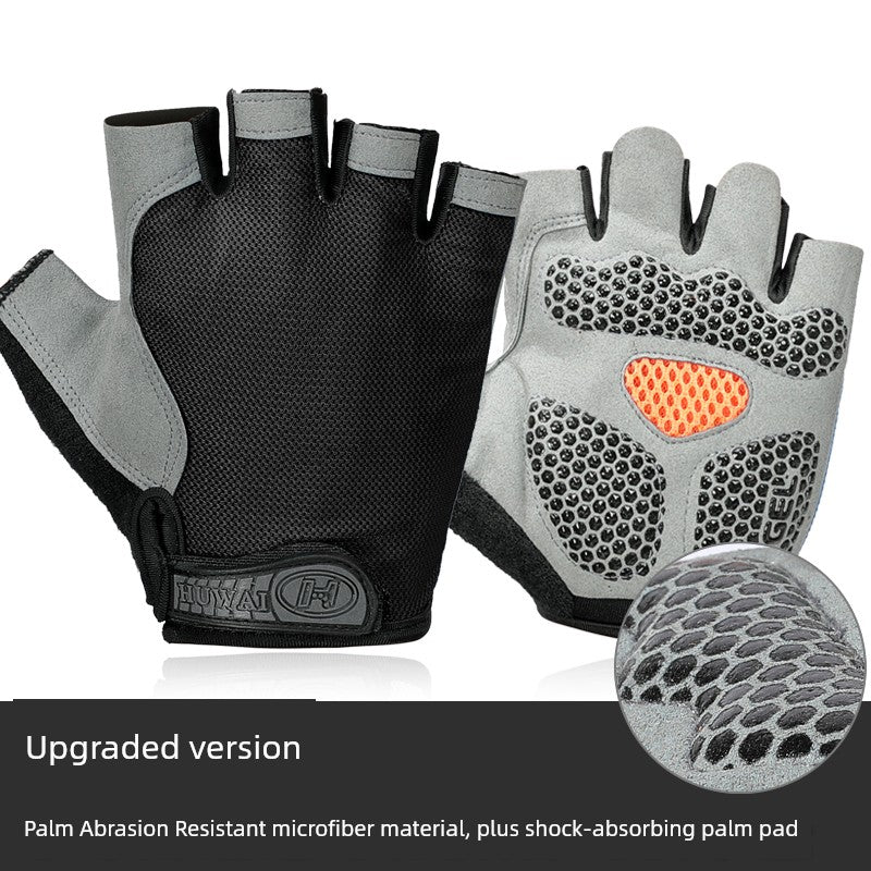 Fitness gloves for pull-ups with anti-cocoon design