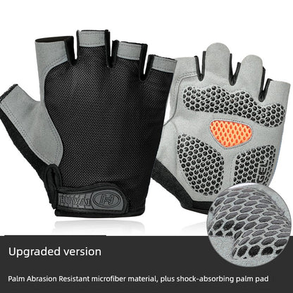 Fitness gloves for pull-ups with anti-cocoon design