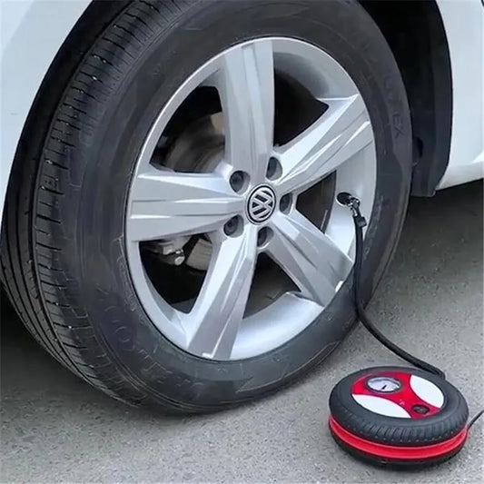 260PSI DC 12V Electric Mini Tire Inflator Air Compressor 