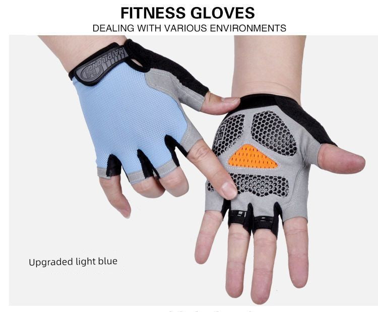 Fitness Pull-Up Gloves - Anti-Cocoon Technology, Improved Grip & Durability