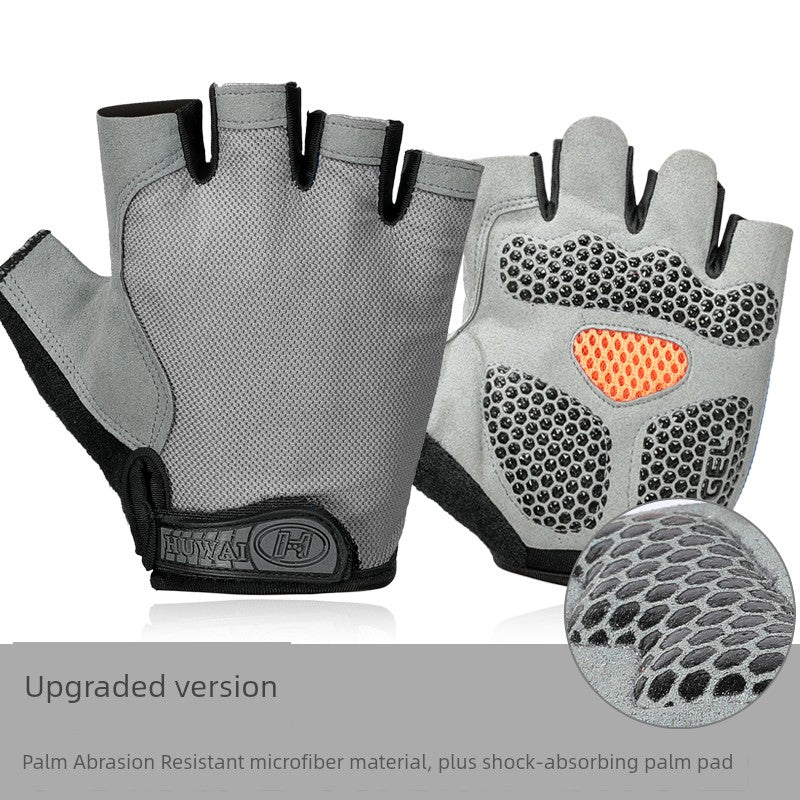 Fitness gloves for pull-ups with anti-cocoon design