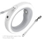 Retractable Pet Leash Flexible Ring Shape with LED
