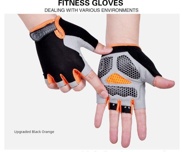 Fitness Pull-Up Gloves - Anti-Cocoon Technology, Improved Grip & Durability