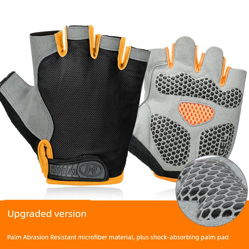 Grip-enhanced fitness gloves for pull-up exercises